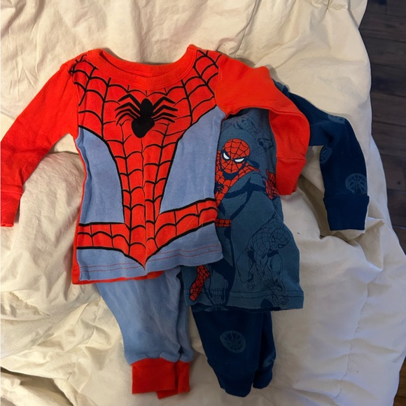 Marvel Other - Spider-Man Pajama Set - Red and Blue | Size 12M